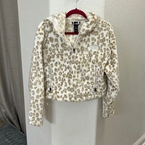 The north face crop soft hoddie